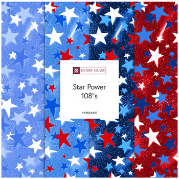 Star Power 108"s   Yardage by Sassy 37 Designs for Henry Glass Fabrics