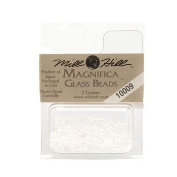 Mill Hill - Magnifica Glass Seed Beads - White 10009