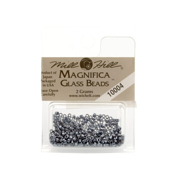 Mill Hill - Magnifica Glass Seed Beads - Jet 10004