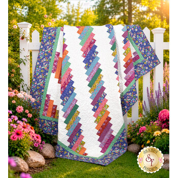  28th Floor Quilt Kit - Kipling Gardens