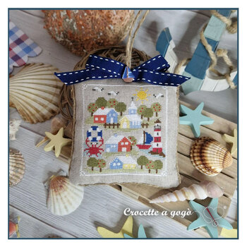 Sea Tiny Village Cross Stitch Pattern