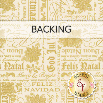  A Gift for You Quilt Kit Backing