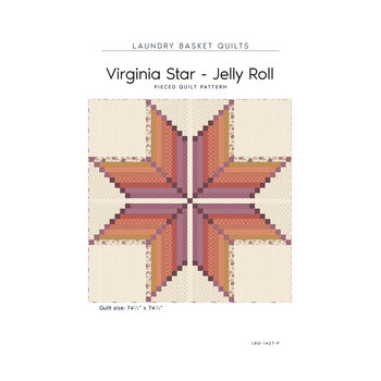 Virginia Star - Jelly Roll Pattern