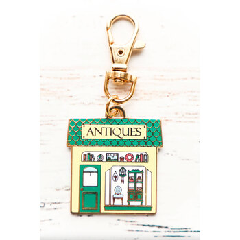 Antique Shop Enamel Charm