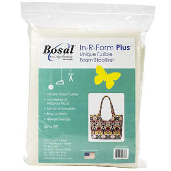 Bosal In-R-Form Plus Double Sided Fusible Foam Stabilizer - 36" x 58"