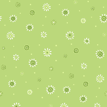Book Buddies SB20104-835 Sunburst Dot Soft Green by Clothworks