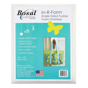 Bosal In-R-Form Single Sided Fusible Foam Stabilizer - 36" x 58"