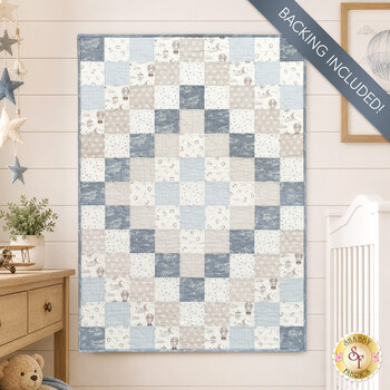  Trip Around The World Crib Quilt Kit - Soaring Dreams