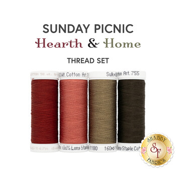  Sunday Picnic Quilt Kit Thread Set - RESERVE