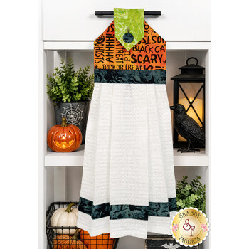  Hanging Towel Precut Kit - Boo Bash - Orange