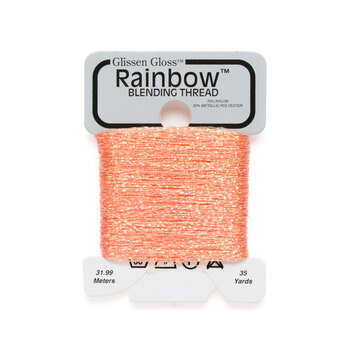 Glissen Gloss Rainbow Blending Thread 640 Iridescent Apricot