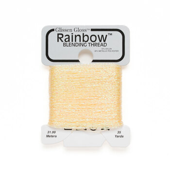 Glissen Gloss Rainbow Blending Thread 403 Iridescent Pastel Yellow