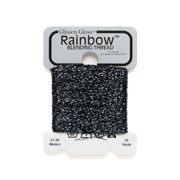 Glissen Gloss Rainbow Blending Thread 903 Charcoal