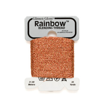 Glissen Gloss Rainbow Blending Thread 811 Pumpkin