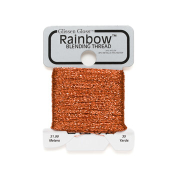 Glissen Gloss Rainbow Blending Thread 810 Orange