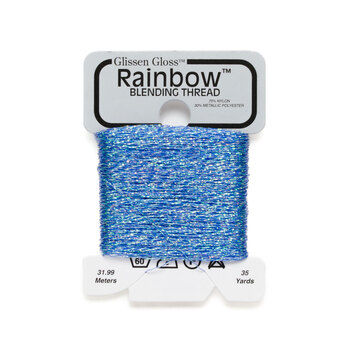 Glissen Gloss Rainbow Blending Thread 705 Cornflower Blue