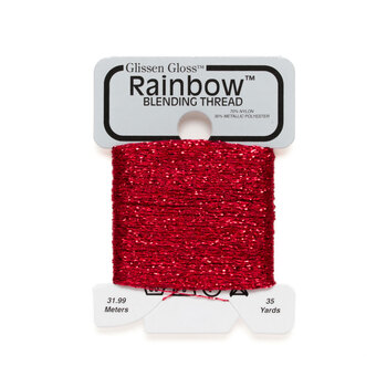 Glissen Gloss Rainbow Blending Thread 617 Red