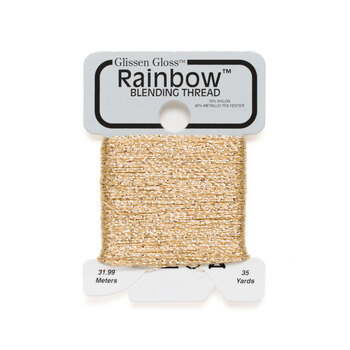 Glissen Gloss Rainbow Blending Thread 406 Gold