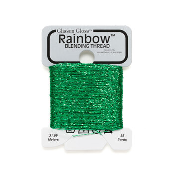 Glissen Gloss Rainbow Blending Thread 302 Green