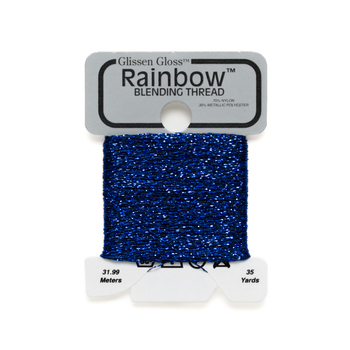 Glissen Gloss Rainbow Blending Thread 109 Midnight Blue
