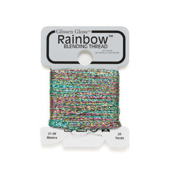 Glissen Gloss Rainbow Blending Thread 004 Pink Flame