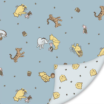 Double Lush Velvet LV18955 Winnie-The-Pooh Baby by Echo Park Paper Co. for Riley Blake Designs