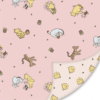 Double Lush Velvet LV18956 Winnie-The-Pooh Baby by Echo Park Paper Co. for Riley Blake Designs