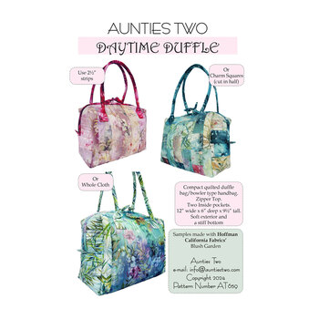 Daytime Duffle Pattern