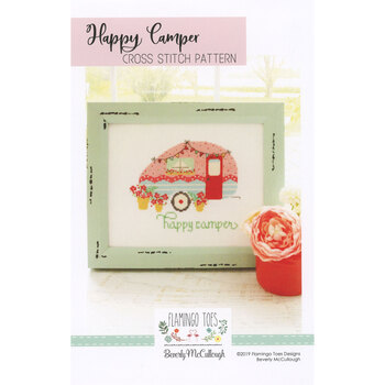 Happy Camper Cross Stitch Pattern