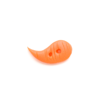 Button - Crooked Carrot Left-Facing, Medium