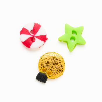 Button Pack - Santa's Trucking Team