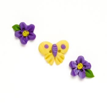 Button Pack - Spring Birdhouse