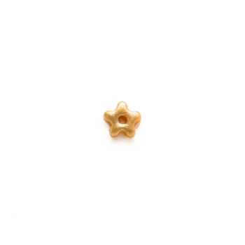 Button - Metallic Gold Star, Extra Small