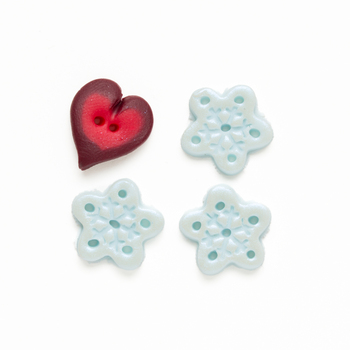 Button Pack - Christmas Critters Love