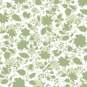 Garden Club MAS11472-G Delicate Shadows Green by Maywood Studio