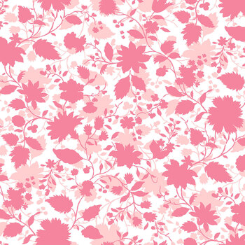 Garden Club MAS11472-P Delicate Shadows Pink by Maywood Studio