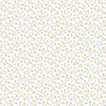 Garden Club MAS11475-W Flowering Vine White by Maywood Studio