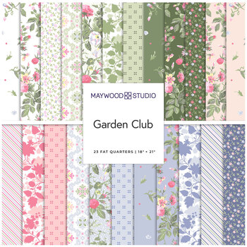 Garden Club  Fat Quarter Bundle by Maywood Studio