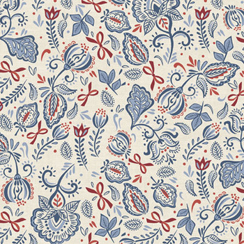 Americana Minis AMIN-6567-ECRU by P&B Textiles