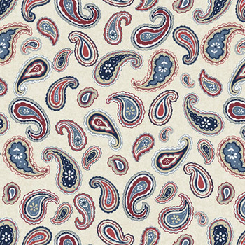 Americana Minis AMIN-6568-ECRU by P&B Textiles