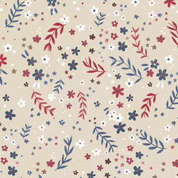 Americana Minis AMIN-6569-NEUTRAL by P&B Textiles