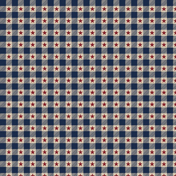 Americana Minis AMIN-6580-BLUENTRL by P&B Textiles