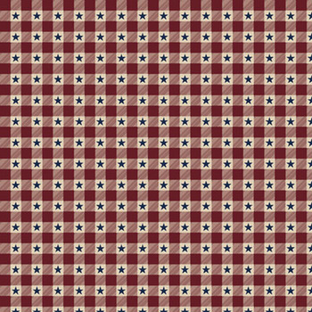 Americana Minis AMIN-6580-REDNTRL by P&B Textiles