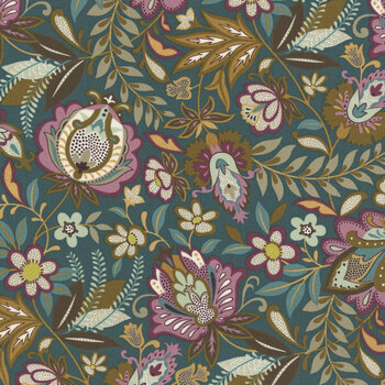 Ophelia 33911-20 Peacock by Studio M for Moda Fabrics