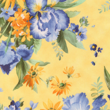 Summer Breeze 2027 33900-12 Canary by Moda Fabrics