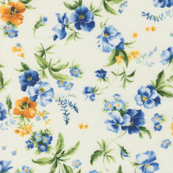 Summer Breeze 2027 33902-11 Ivory by Moda Fabrics