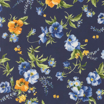 Summer Breeze 2027 33902-15 Royal by Moda Fabrics