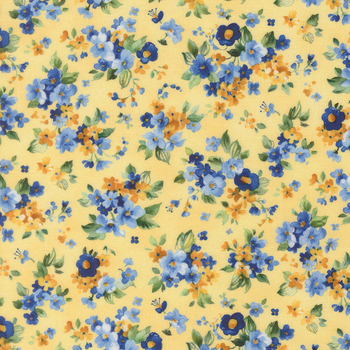 Summer Breeze 2027 33905-12 Canary by Moda Fabrics