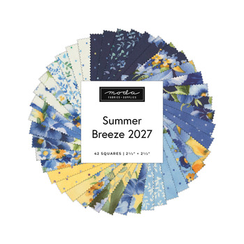 Summer Breeze 2027  Mini Charm Pack by Moda Fabrics - RESERVE