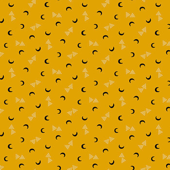 Mystic Potion A-10803-Y Moon Mosaic Gilded by Renee Nanneman for Andover Fabrics